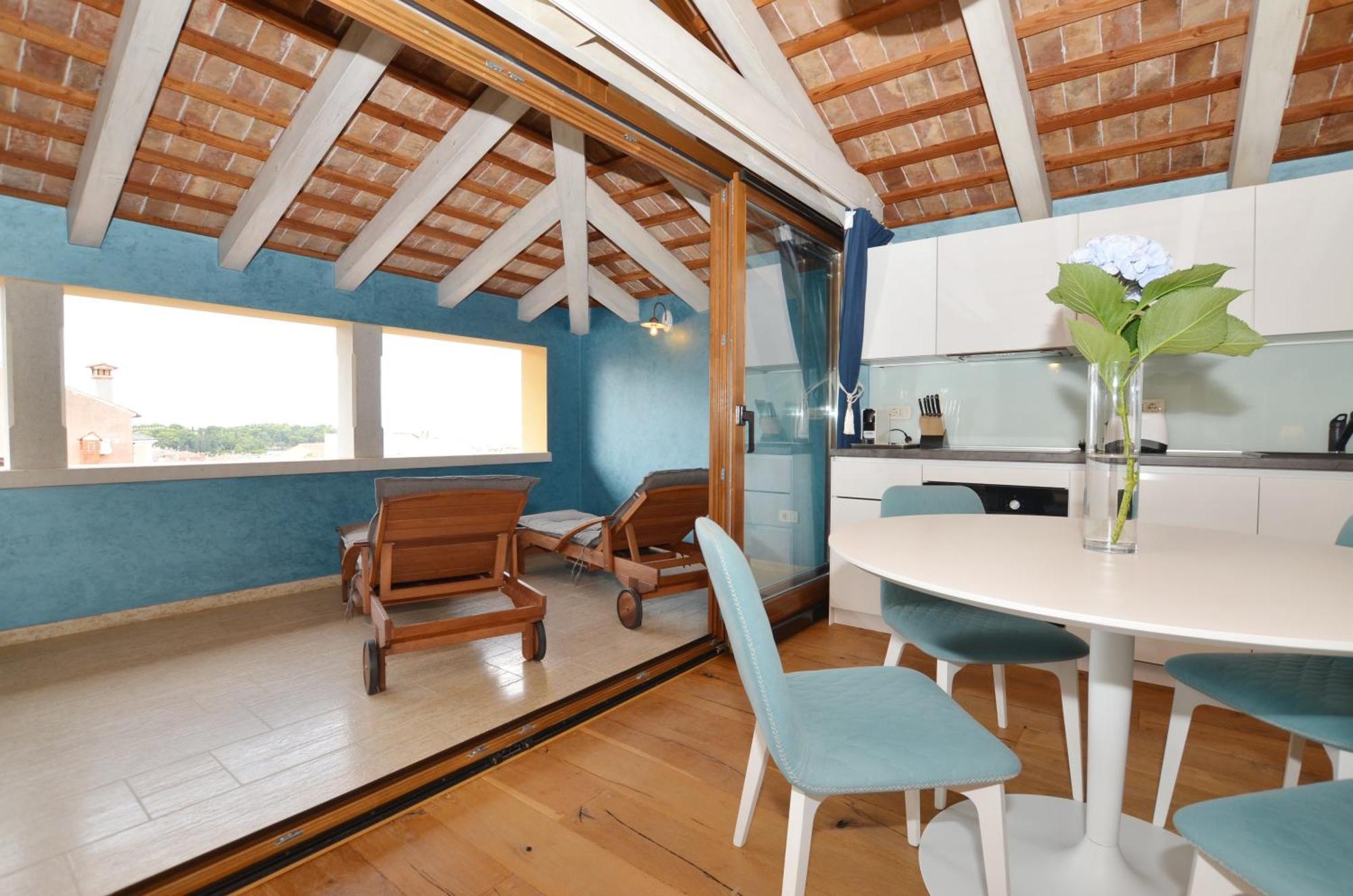 Casa Degli Artisti Hotell Rovinj Rum bild